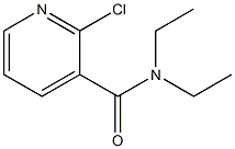 2-chloro-N,N-diethylpyridine-3-carboxamide Struktur