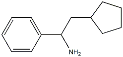 2-cyclopentyl-1-phenylethanamine Struktur