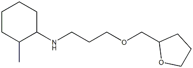 2-methyl-N-[3-(oxolan-2-ylmethoxy)propyl]cyclohexan-1-amine Struktur