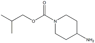 2-methylpropyl 4-aminopiperidine-1-carboxylate Struktur