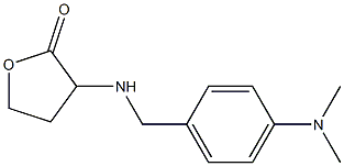 3-({[4-(dimethylamino)phenyl]methyl}amino)oxolan-2-one Struktur