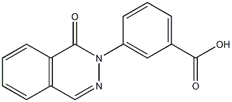 3-(1-oxophthalazin-2(1H)-yl)benzoic acid Struktur