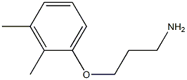 3-(2,3-dimethylphenoxy)propan-1-amine Struktur