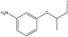 3-(butan-2-yloxy)aniline Struktur