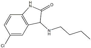 3-(butylamino)-5-chloro-2,3-dihydro-1H-indol-2-one Struktur