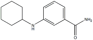 3-(cyclohexylamino)benzamide Struktur