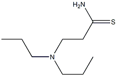 3-(dipropylamino)propanethioamide Struktur