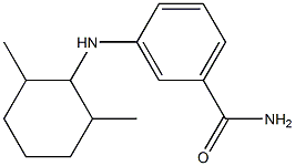 3-[(2,6-dimethylcyclohexyl)amino]benzamide Struktur