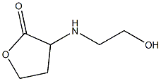 3-[(2-hydroxyethyl)amino]oxolan-2-one Struktur