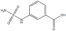 3-[(aminosulfonyl)amino]benzoic acid Struktur