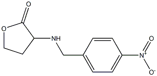 3-{[(4-nitrophenyl)methyl]amino}oxolan-2-one Struktur