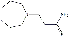 3-azepan-1-ylpropanethioamide Struktur