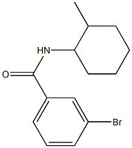 3-bromo-N-(2-methylcyclohexyl)benzamide Struktur