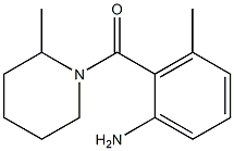 3-methyl-2-[(2-methylpiperidin-1-yl)carbonyl]aniline Struktur