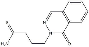 4-(1-oxophthalazin-2(1H)-yl)butanethioamide Struktur