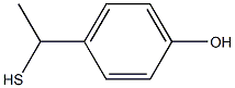 4-(1-sulfanylethyl)phenol Struktur