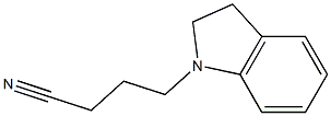 4-(2,3-dihydro-1H-indol-1-yl)butanenitrile Struktur