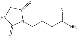 4-(2,5-dioxoimidazolidin-1-yl)butanethioamide Struktur