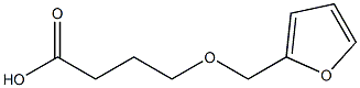 4-(2-furylmethoxy)butanoic acid Struktur