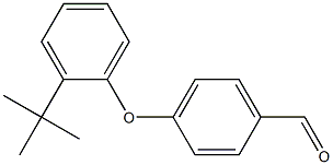 4-(2-tert-butylphenoxy)benzaldehyde Struktur