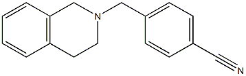 4-(3,4-dihydroisoquinolin-2(1H)-ylmethyl)benzonitrile Struktur