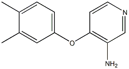 4-(3,4-dimethylphenoxy)pyridin-3-amine Struktur