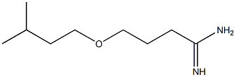 4-(3-methylbutoxy)butanimidamide Struktur