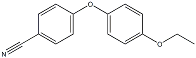 4-(4-ethoxyphenoxy)benzonitrile Struktur