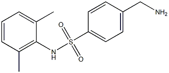 4-(aminomethyl)-N-(2,6-dimethylphenyl)benzenesulfonamide Struktur