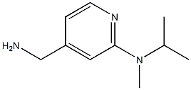 4-(aminomethyl)-N-isopropyl-N-methylpyridin-2-amine Struktur