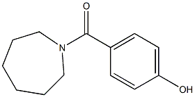 4-(azepan-1-ylcarbonyl)phenol Struktur