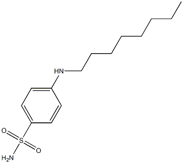 4-(octylamino)benzene-1-sulfonamide Struktur