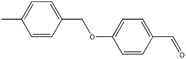 4-[(4-methylphenyl)methoxy]benzaldehyde Struktur