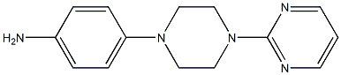 4-[4-(pyrimidin-2-yl)piperazin-1-yl]aniline Struktur