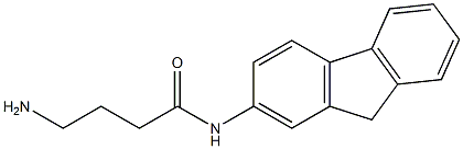 4-amino-N-9H-fluoren-2-ylbutanamide Struktur