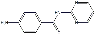 4-amino-N-pyrimidin-2-ylbenzamide Struktur