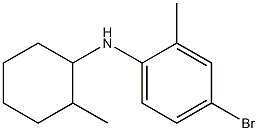 4-bromo-2-methyl-N-(2-methylcyclohexyl)aniline Struktur