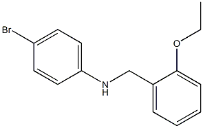 4-bromo-N-[(2-ethoxyphenyl)methyl]aniline Struktur