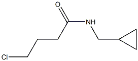 4-chloro-N-(cyclopropylmethyl)butanamide Struktur