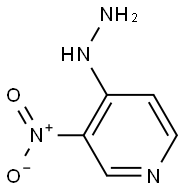 4-hydrazinyl-3-nitropyridine Struktur