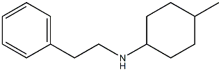 4-methyl-N-(2-phenylethyl)cyclohexan-1-amine Struktur