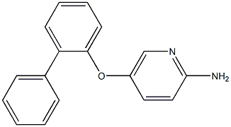 5-(2-phenylphenoxy)pyridin-2-amine Struktur