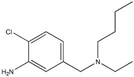 5-{[butyl(ethyl)amino]methyl}-2-chloroaniline Struktur