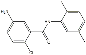 5-amino-2-chloro-N-(2,5-dimethylphenyl)benzamide Struktur