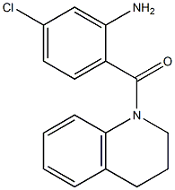 5-chloro-2-(3,4-dihydroquinolin-1(2H)-ylcarbonyl)aniline Struktur