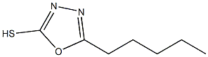 5-pentyl-1,3,4-oxadiazole-2-thiol Struktur