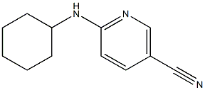 6-(cyclohexylamino)nicotinonitrile Struktur