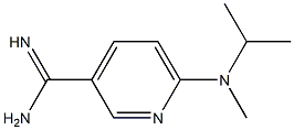 6-[isopropyl(methyl)amino]pyridine-3-carboximidamide Struktur