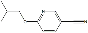 6-isobutoxynicotinonitrile Struktur