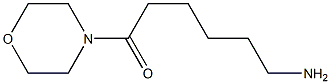 6-morpholin-4-yl-6-oxohexan-1-amine Struktur